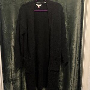 No Boundaries Black Cozy Cardigan